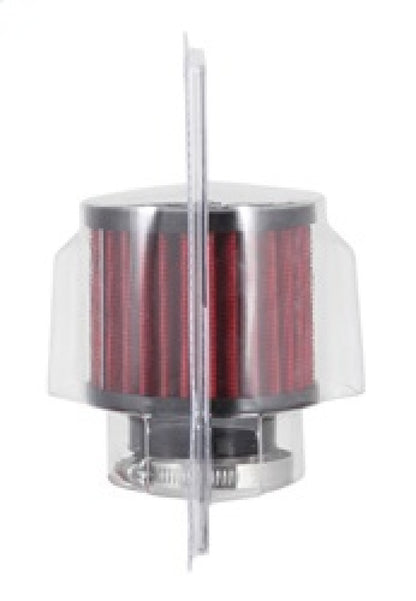 K&N Engineering 62-1450 1.5-inch Flange Crankcase Vent Filter for Automotive Applications