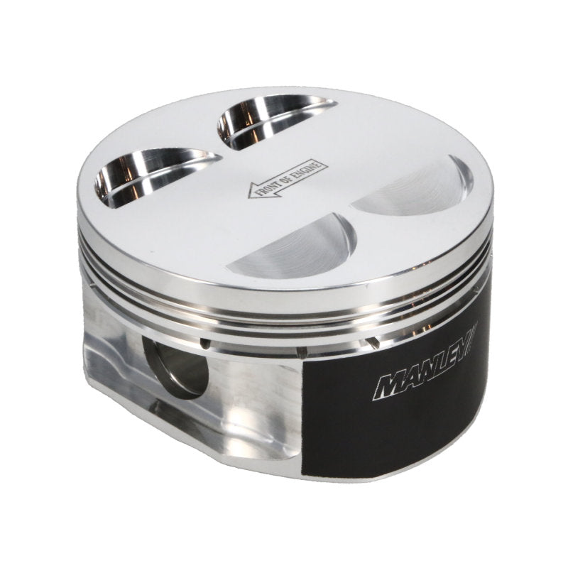 Manley Performance Toyota 2JZGTE 86.5mm Bore Flat Top Piston Set with Rings — Part Number 609105C-6