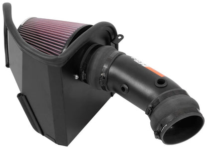 K&N Engineering 69-2553TTK Cold Air Intake System for 2017-2022 Dodge Challenger and Charger V8-6.2L