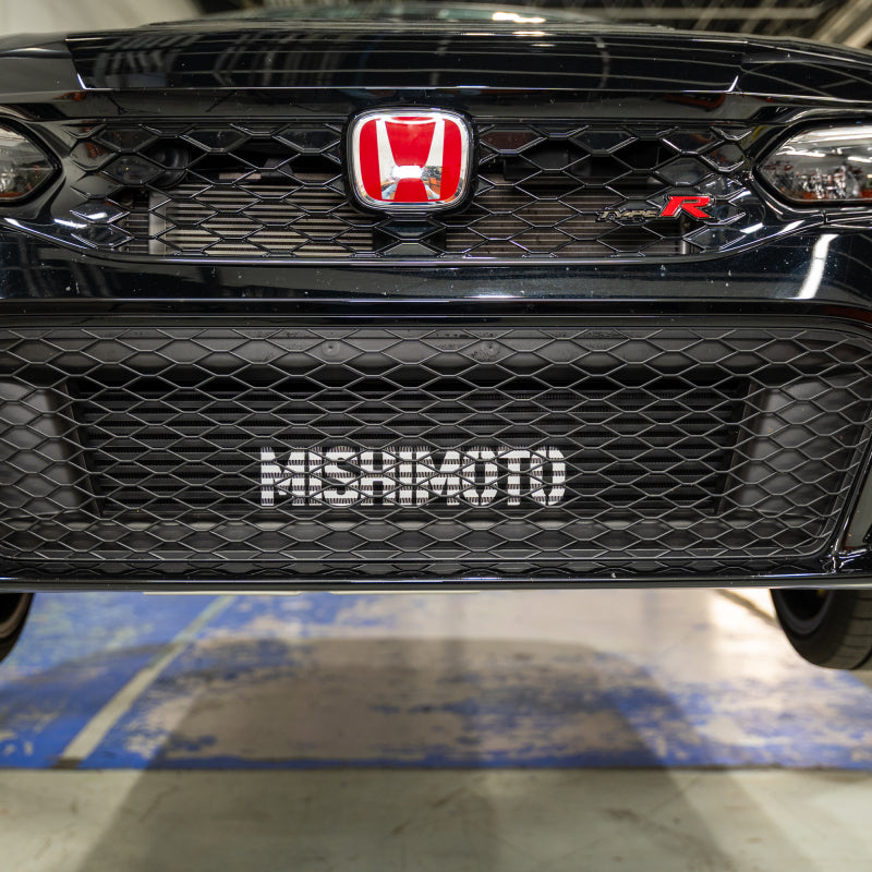 Mishimoto 2023+ Honda Civic Type R Intercooler Kit with Pipes – Silver Intercooler and Black Pipes