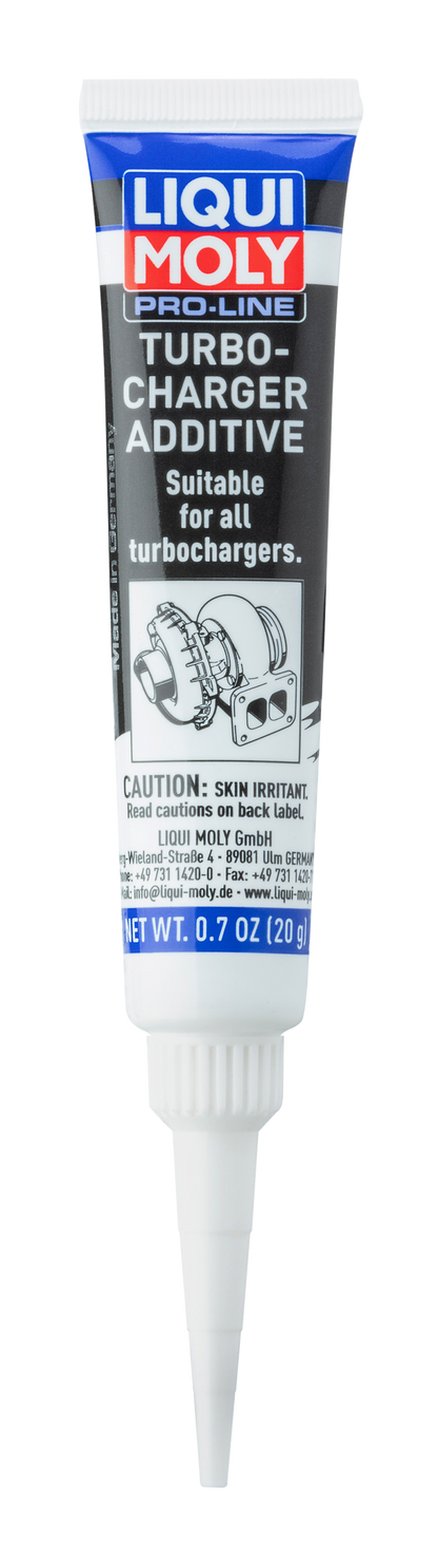LIQUI MOLY Pro-Line Turbocharger Additive — Supports Proper Break-In and Protects Against Oil Starvation