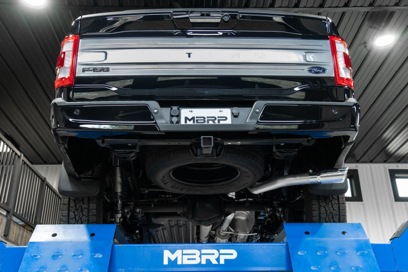 MBRP Armor Lite Series 3-Inch Single Side Exit Exhaust System for Ford F-150 (2021-2022) by MBRP Part S5221AL