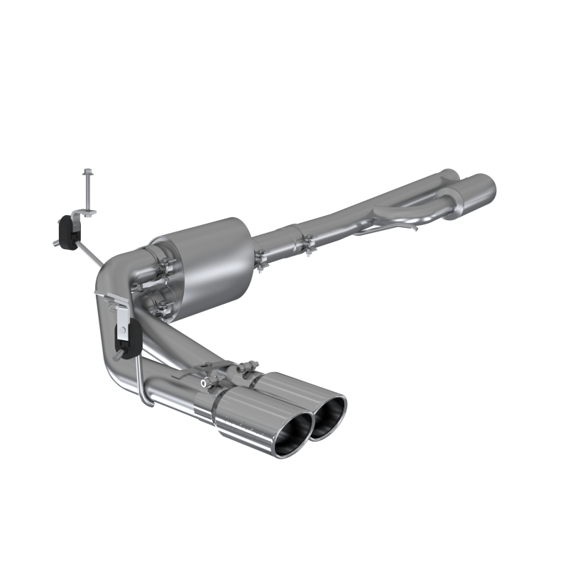 MBRP Armor Lite Series Cat Back Exhaust System for 2019 Chevrolet Silverado 1500 and GMC Sierra 1500 with 4.5L/5.3L Engines