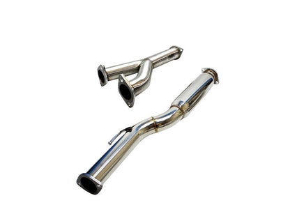 ISR Performance GT Single Exhaust for Hyundai Genesis Coupe 3.8 with Burnt Tip