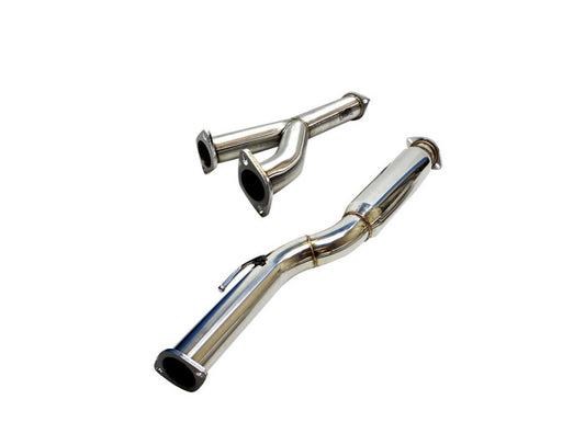 ISR Performance GT Single Exhaust for Hyundai Genesis Coupe 3.8 with Burnt Tip