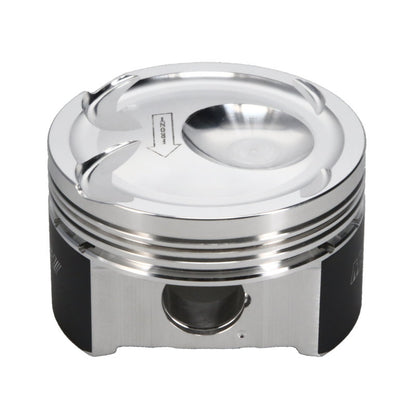 Manley Performance Ford 2.3L EcoBoost 87.5mm Standard Size Bore Dish Piston Set (Part Number 637000C-4)