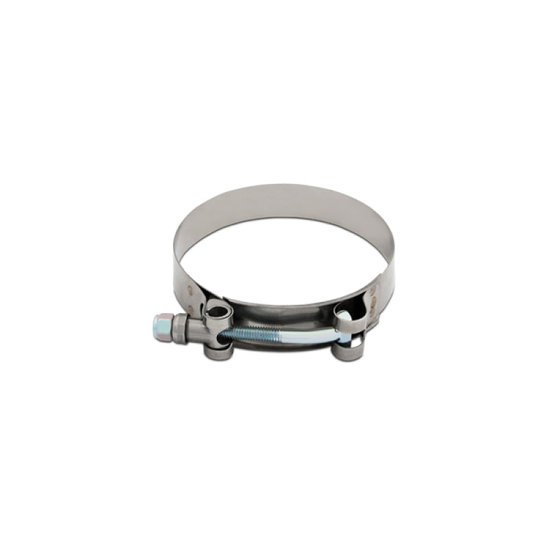 Mishimoto 3 Inch Stainless Steel T-Bolt Clamp - Heavy-Duty Hose Clamp for Automotive Applications