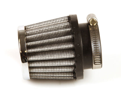 K&N Engineering RC-0790 Universal Chrome Air Filter – 1 3/8 inch Flange, 2 1/2 inch Base, 2 inch Top, 2 1/4 inch Height