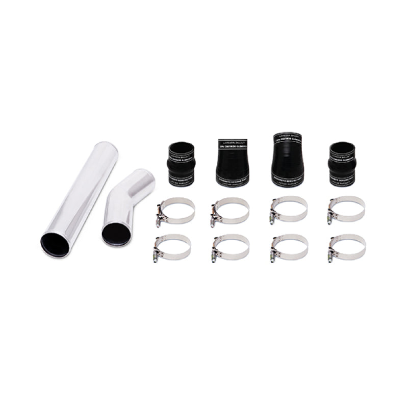 Mishimoto 94-02 Dodge Ram 2500 5.9L Cummins Intercooler Kit with Pipes - Silver