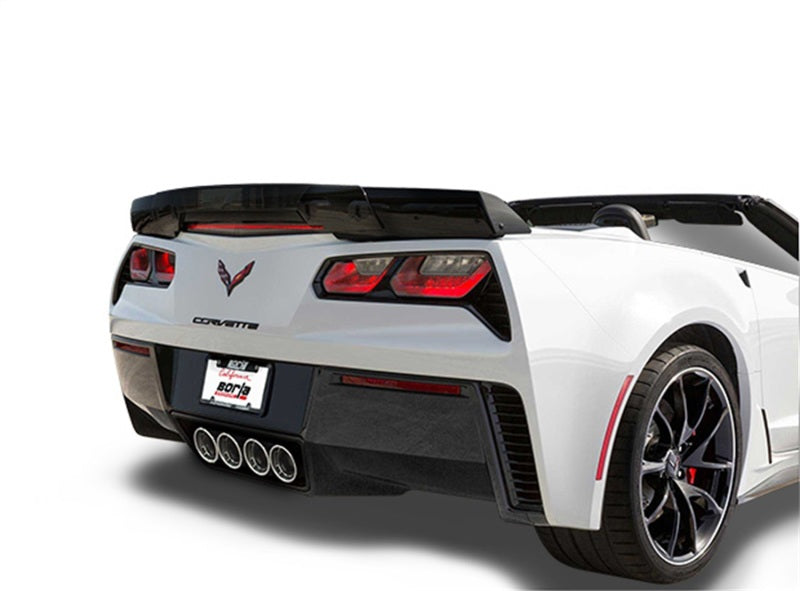 Borla ATAK Axle-Back Exhaust System for 2015-2019 Chevrolet Corvette C7 Z06 & Grand Sport with NPP Valves