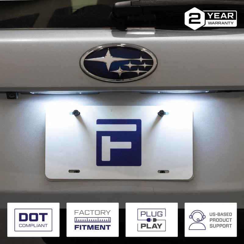 Form Lighting 2010 Subaru LED License Plate Lights (Pair)