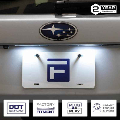 Form Lighting 2010 Subaru LED License Plate Lights (Pair)
