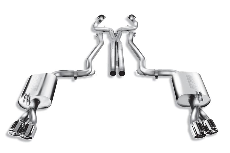 Borla 08-09 Pontiac G8/GT 6.0L V8 and GXP 6.2L V8 Cat-Back Exhaust with X Pipe