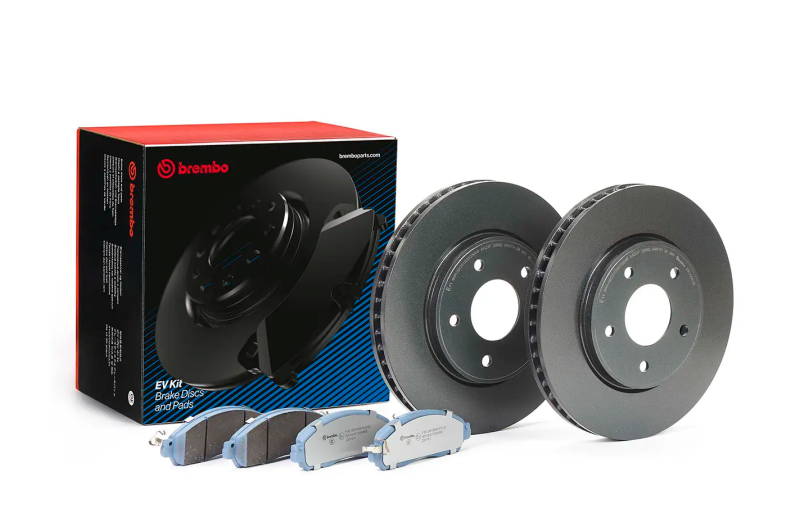 Brembo OE Front Brake Kit for 2012+ Nissan Sylphy, 2017+ Nissan Leaf & Nissan NV200 EV - Part Number KT08018