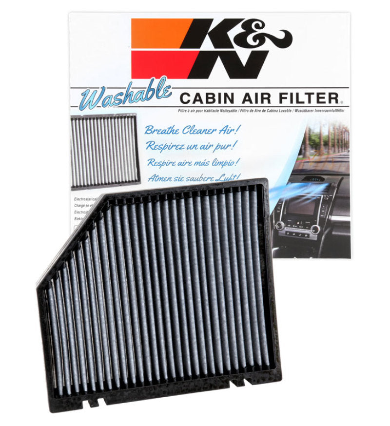 K&N Engineering VF3009 Washable Cabin Air Filter for Audi A4, A5, and SQ5 (2012-2015)