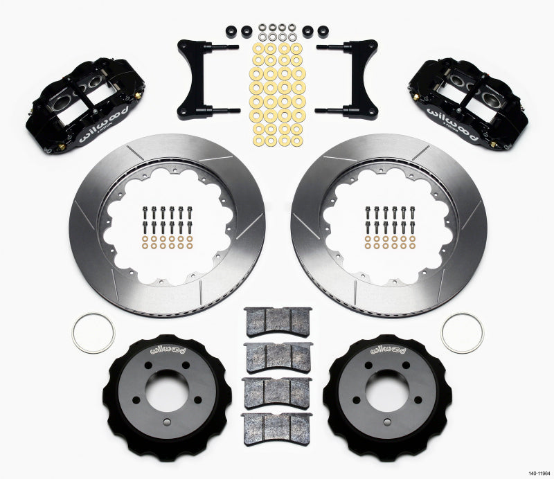 Wilwood Narrow Superlite 6R Front Hat Kit – 14 Inch Rotor for 1993-1996 Mazda RX-7