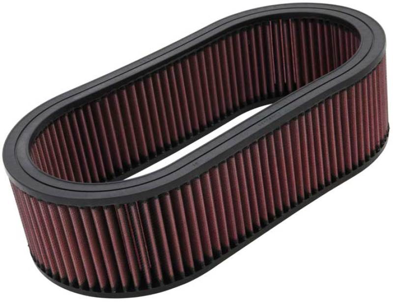 K&N Engineering E-3514 Custom Oval High-Flow Air Filter - 7.75 in OW x 14.625 in OL x 4 in H