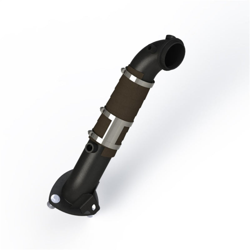 MBRP 15-16 Chevy/GMC 6.6L Duramax 3-Inch Down Pipe with 3 Bolt Flange - Improved Exhaust Flow