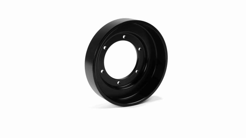 Fleece Performance Black Aluminum Fan Drive Pulley for 2003-2012 Dodge Ram Cummins Engines (Part FPE-34660-BLK)