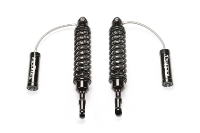 Fabtech Dirt Logic 2.5 Stainless Steel Coilover Shock for 2019 Chevy Silverado 1500 Trail Boss & GMC Sierra 1500 - Front, 3.5 Inch Lift