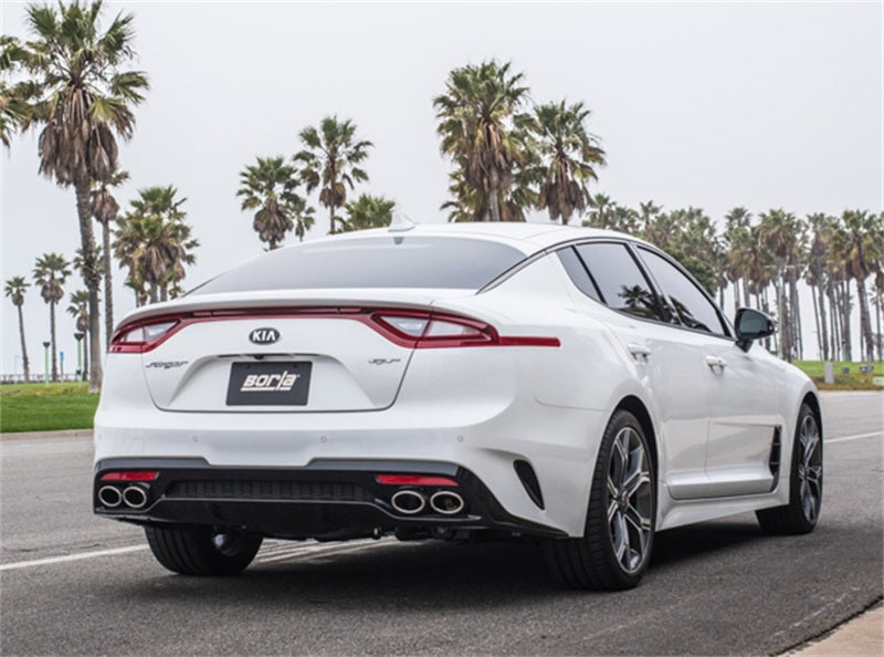 Borla S-Type Cat-Back Exhaust System for 2018-2021 Kia Stinger 3.3L V6 Turbo