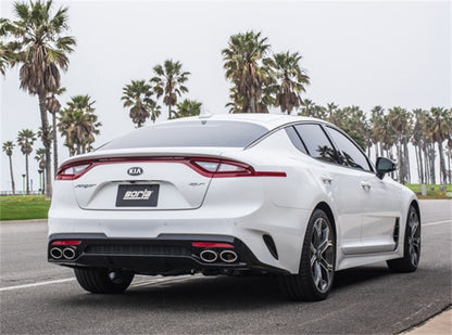 Borla S-Type Cat-Back Exhaust System for 2018-2021 Kia Stinger 3.3L V6 Turbo