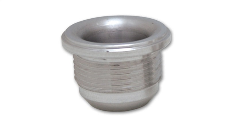 Vibrant -12 AN Male Weld Bung in Mild Steel – 1-3/8 inch Flange OD