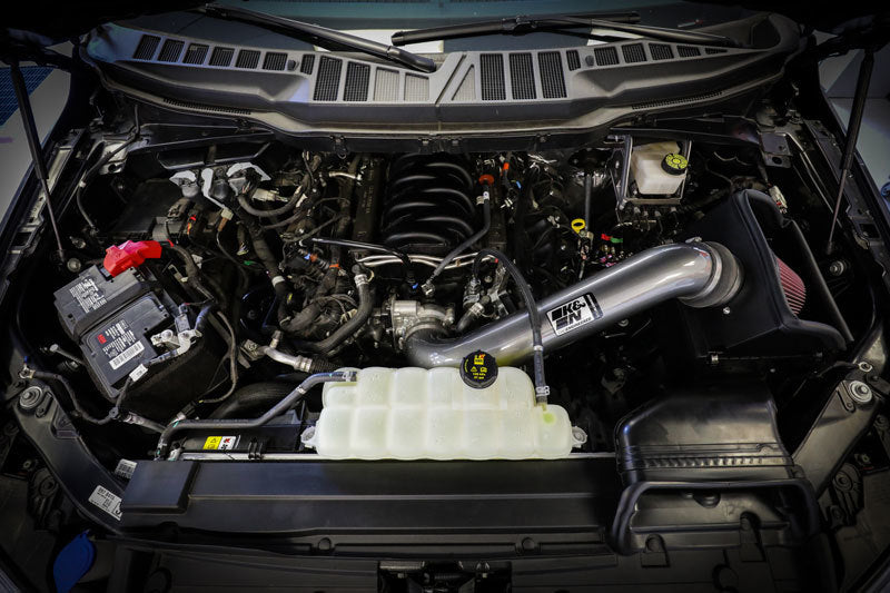 K&N Engineering High Flow Performance Intake Kit for Ford F-150 2021-2022 V8-5.0L