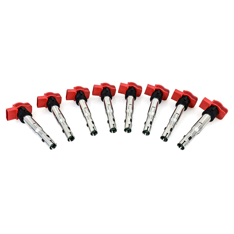 Mishimoto 06-08 VW/Audi Eight Cylinder Ignition Coil Set for Improved Engine Performance