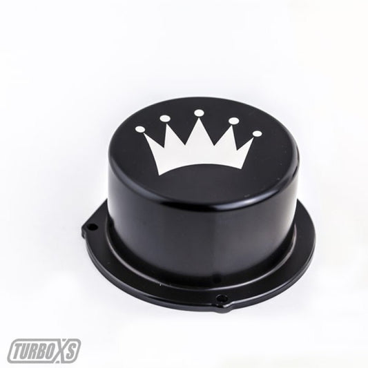 Turbo XS Billet Aluminum Vacuum Pump Cover for 2015-2016 Subaru WRX - Black