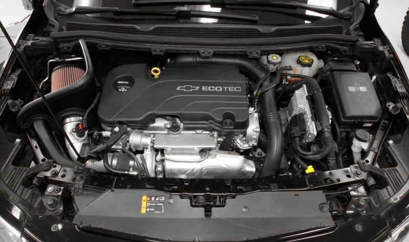 K&N Engineering 69-4537TS Cold Air Intake System for 2017-2019 Chevrolet Cruze 1.4L Turbo