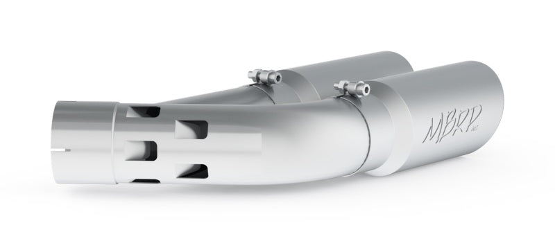 MBRP Armor Plus Series 4-Inch Exhaust System with Dual Side Exit and 5-Inch Tips for Ford F-250/F-350 Super Duty (Part S6288409)