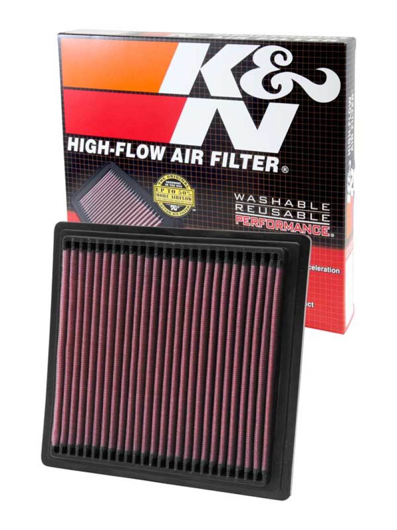 K&N Engineering 33-2104 High-Flow Reusable Air Filter for Honda Civic and CR-V 1.5L/1.6L & 2.0L