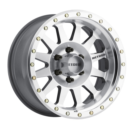 Method Wheels MR304 Double Standard 17x8.5-inch Polished Alloy Wheel with 6x5.5 Bolt Pattern