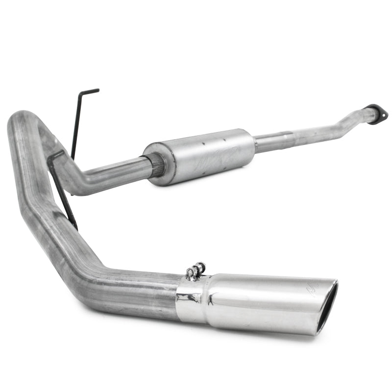 MBRP Armor Lite Series Cat Back Exhaust System for Ford F-150 V6 EcoBoost – 3 Inch Diameter with Single Side Exit and 4 Inch Tip