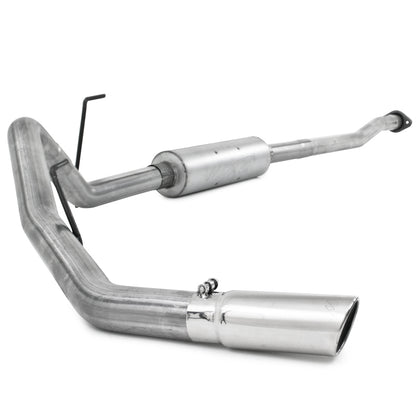 MBRP Armor Lite Series Cat Back Exhaust System for Ford F-150 V6 EcoBoost – 3 Inch Diameter with Single Side Exit and 4 Inch Tip