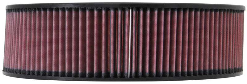 K&N Engineering Custom Round Air Filter 14 inch OD, 12 inch ID, 4 inch Height – High-Flow Reusable Air Filter for Enhanced Performance