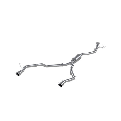 MBRP Armor Pro Series T304 Stainless Steel 2.5-Inch Cat-Back Exhaust System for Honda Ridgeline 2021-2023