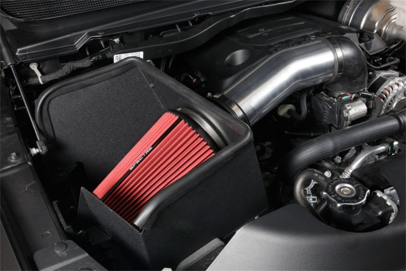 Spectre 2019 Dodge Ram 1500 5.7L V8 Performance Air Intake Kit with Aluminum Tubing and Heat Shield
