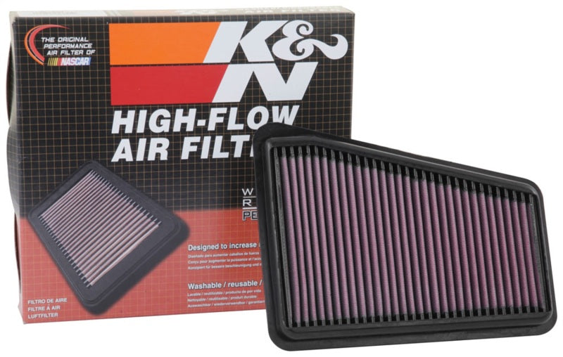 K&N Engineering 33-5068 High-Flow Drop-In Air Filter for 2018-2019 Kia Stinger and Genesis G70