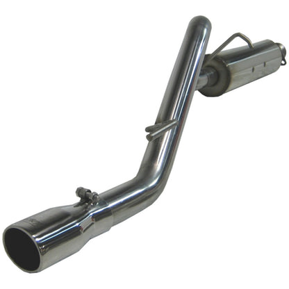 MBRP Armor Plus Series Cat Back Exhaust System for Jeep Liberty 2005-2007 with 2.5 inch T409 Stainless Steel and 3.75 inch Oval Tip