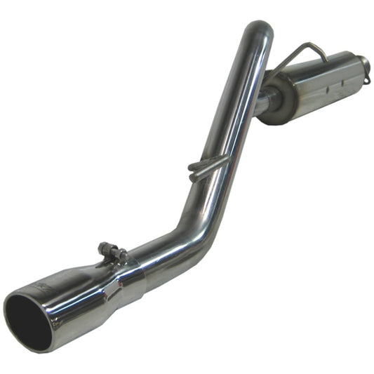 MBRP Armor Plus Series Cat Back Exhaust System for Jeep Liberty 2005-2007 with 2.5 inch T409 Stainless Steel and 3.75 inch Oval Tip
