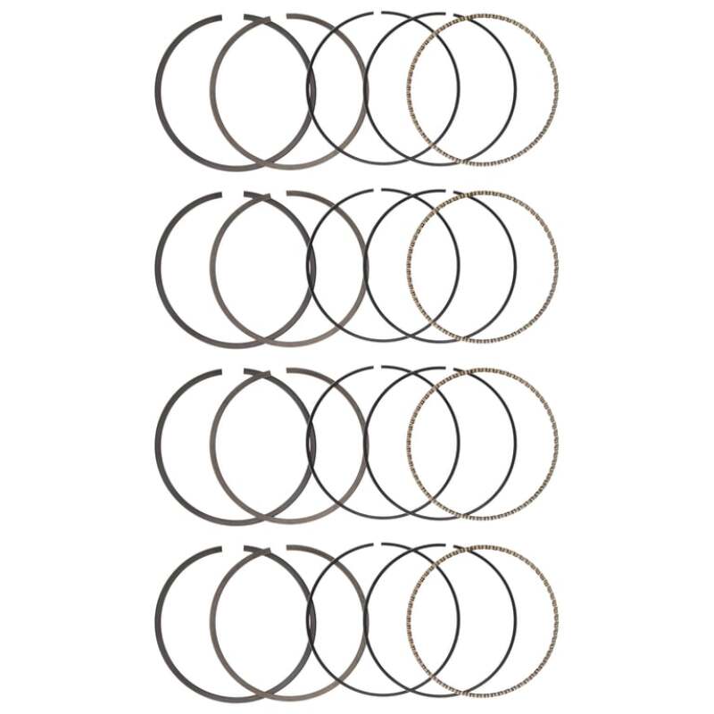 Manley Performance 87.5mm File Fit Piston Ring Set with 1.2mm Top and Second Rings, 2.8mm Oil Rings