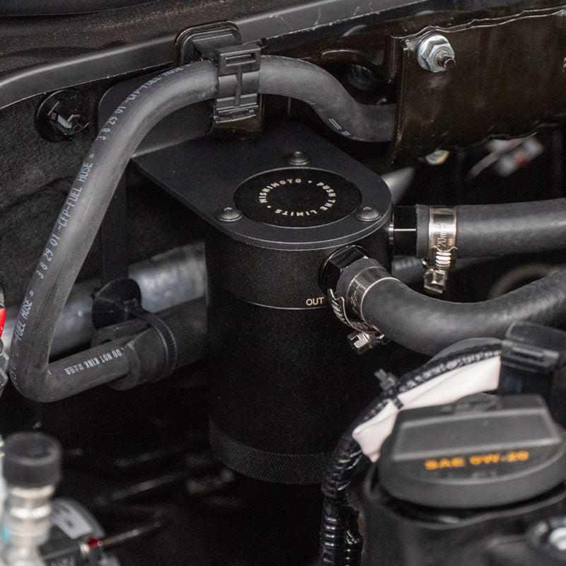 Mishimoto 2022+ Honda Civic 1.5T Baffled Oil Catch Can PCV Side - Prevent Carbon Buildup and Improve Engine Efficiency
