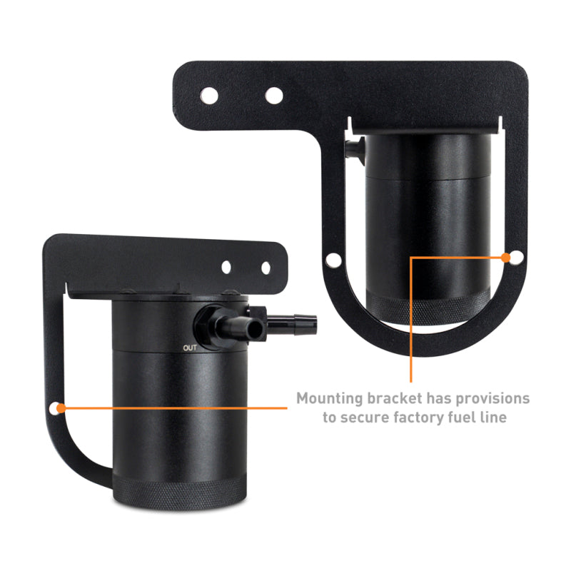 Mishimoto 2022+ Honda Civic 1.5T Baffled Oil Catch Can PCV Side - Prevent Carbon Buildup and Improve Engine Efficiency