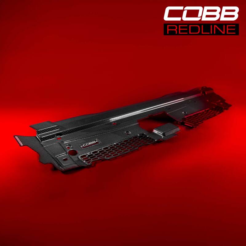 COBB Redline Carbon Fiber Radiator Shroud for Ford F-150 2021-2023 Ecoboost 3.5L & 2.7L Raptor, Tremor, Limited Models