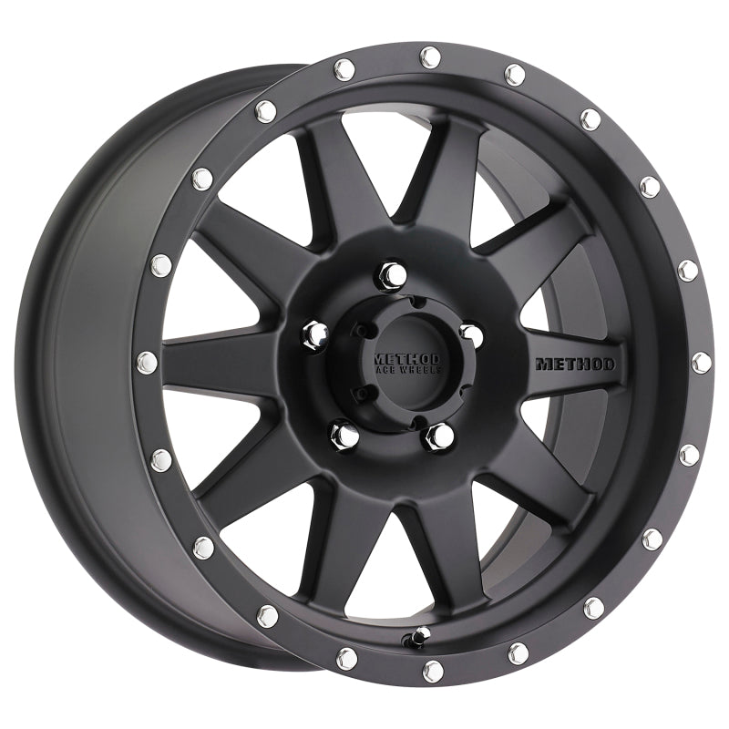 Method MR301 18x9 Black Standard Wheel with 5x5 Bolt Pattern and -12mm Offset