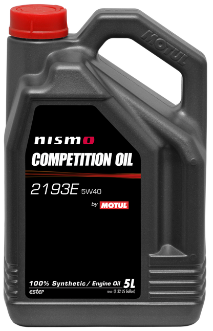 Motul Nismo Competition Oil 2193E 5W-40 – Synthetic Gear and Limited Slip Differential Oil for High-Performance Vehicles