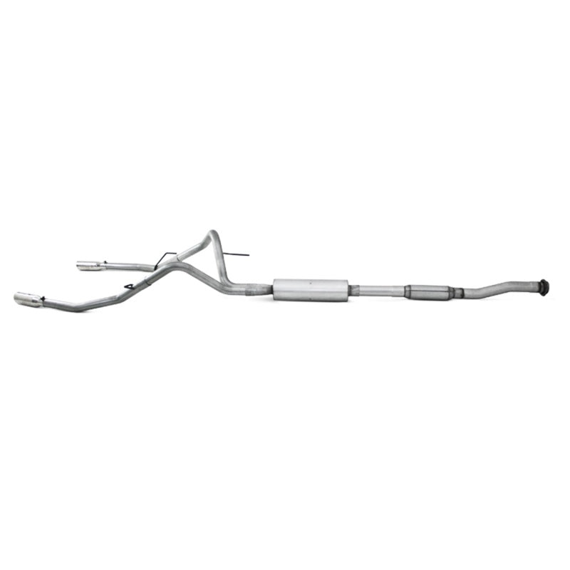 MBRP S5234AL Armor Lite Series 2.5-Inch Cat Back Exhaust System for Ford F-150 2011-2012 with Dual Split Rear Exit