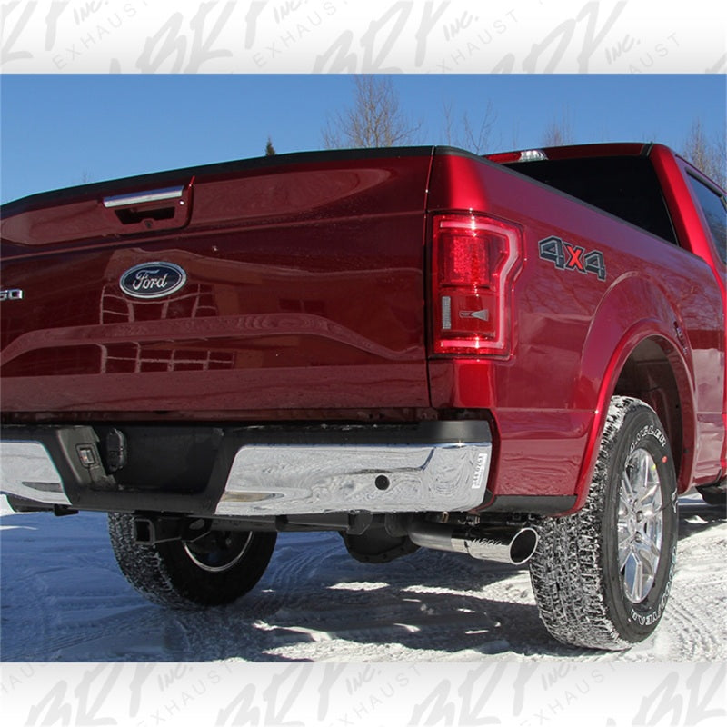 MBRP Armor Plus Series 3-inch Cat Back Exhaust System for Ford F-150 2015-2016 with T409 Stainless Steel
